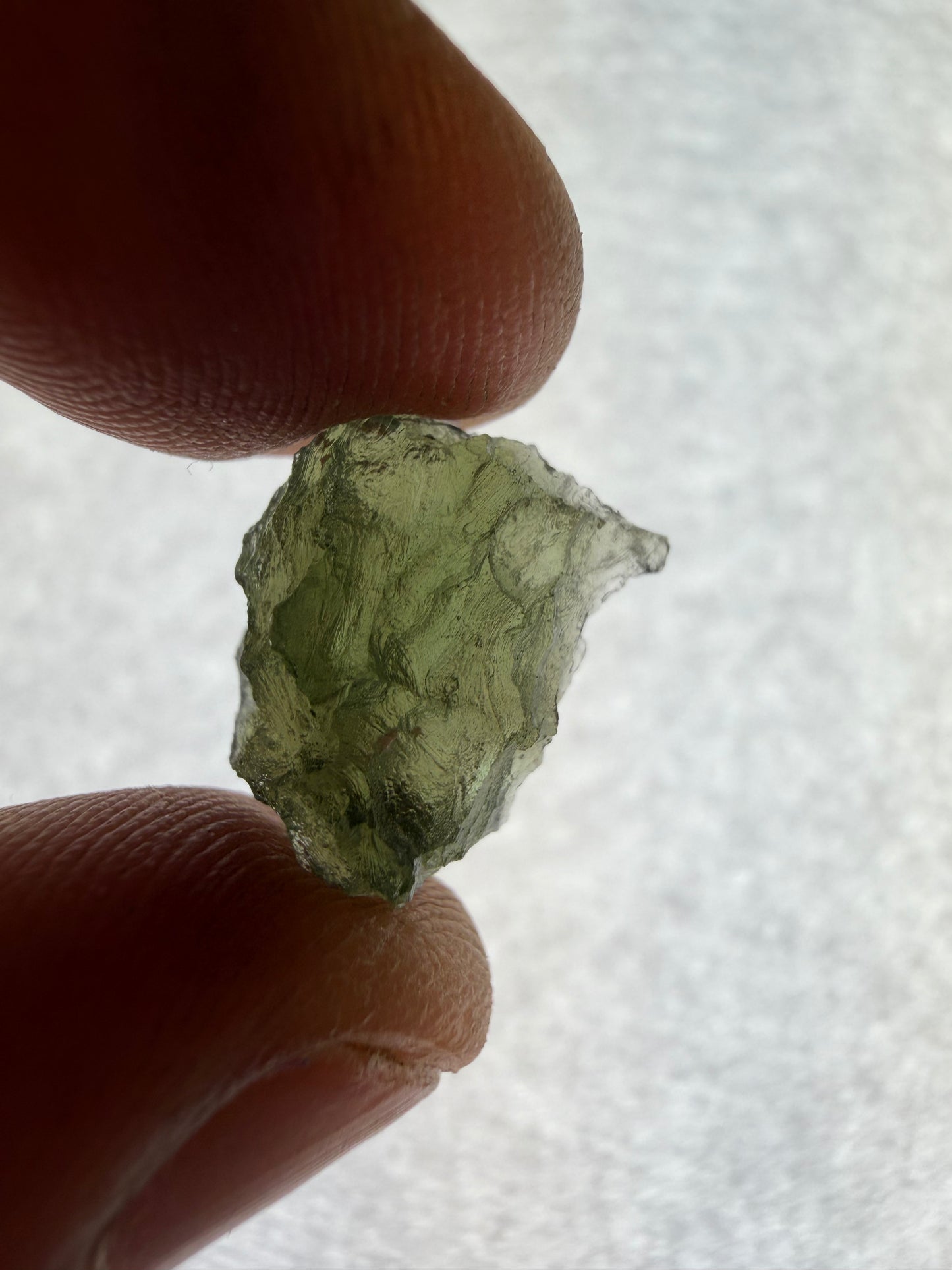 Raw Moldavite Tektite (1.2g)