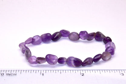Amethyst Nugget Bracelet