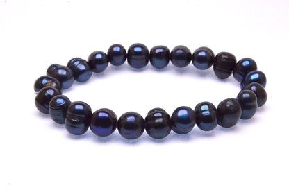 Blue Pearls Bracelet