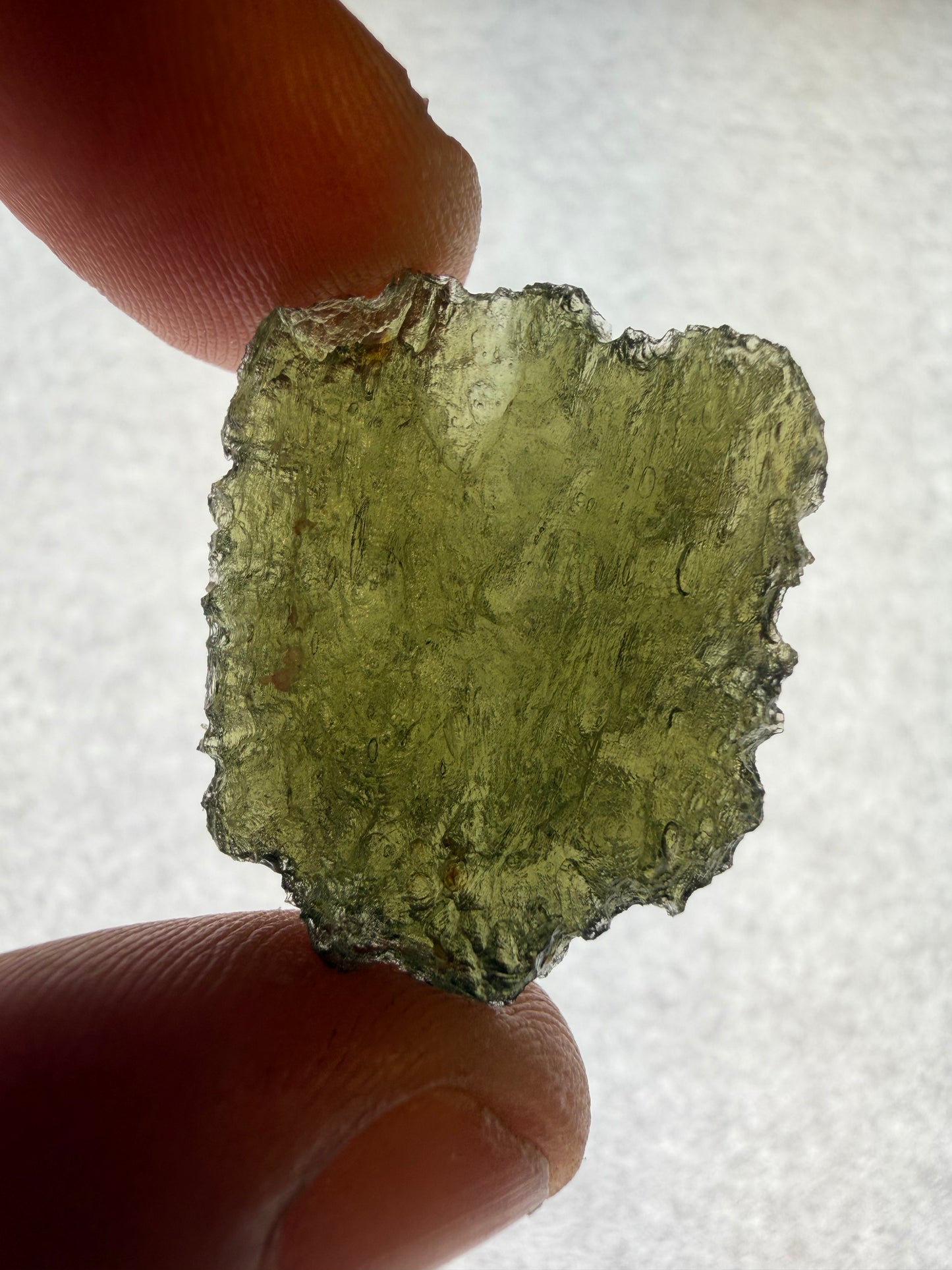 Raw Moldavite Tektite (4.1g)