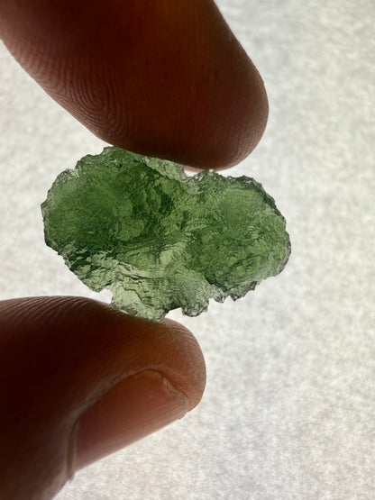 Raw Moldavite Tektite (3.4g)