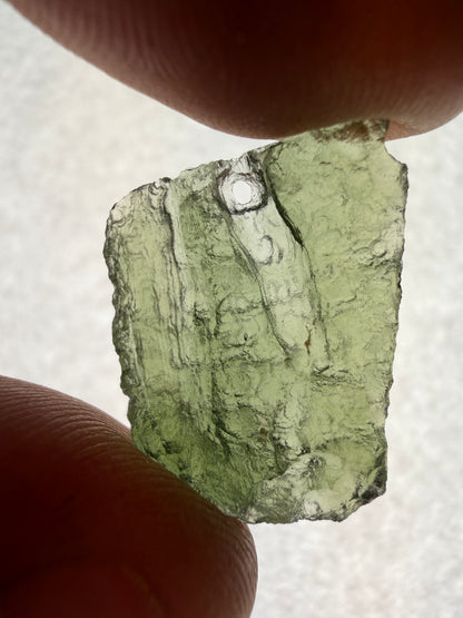 Raw Moldavite Tektite (2.0g)
