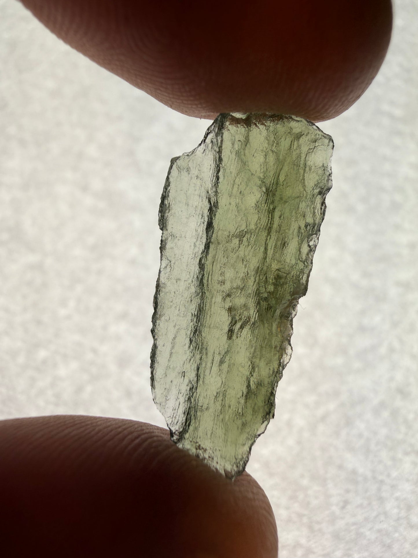 Raw Moldavite Tektite (1.1g) #2