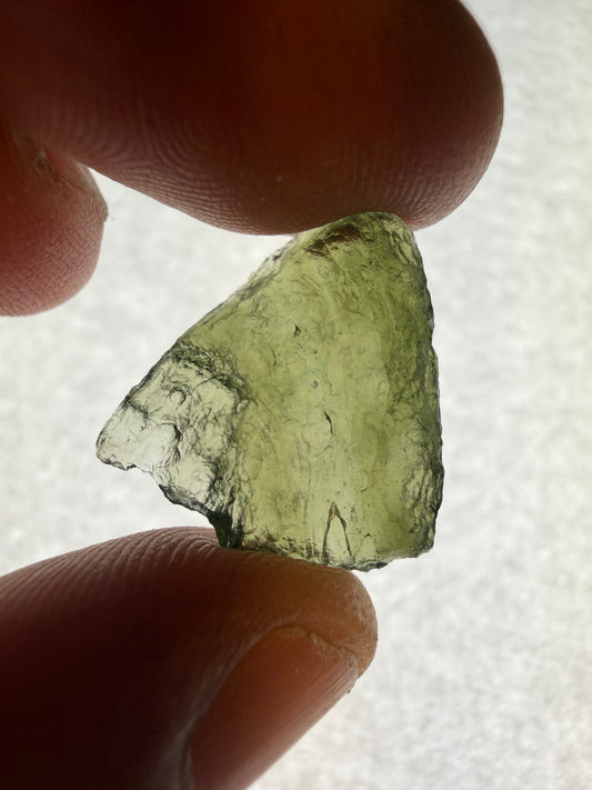 Raw Moldavite Tektite (1.5g)