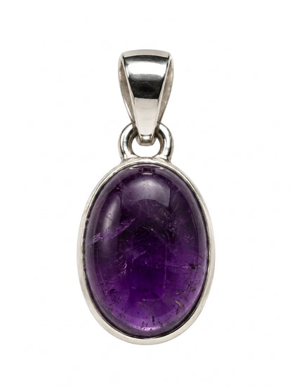 .925 Sterling Silver Gemstone Pendant