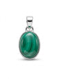 .925 Sterling Silver Gemstone Pendant