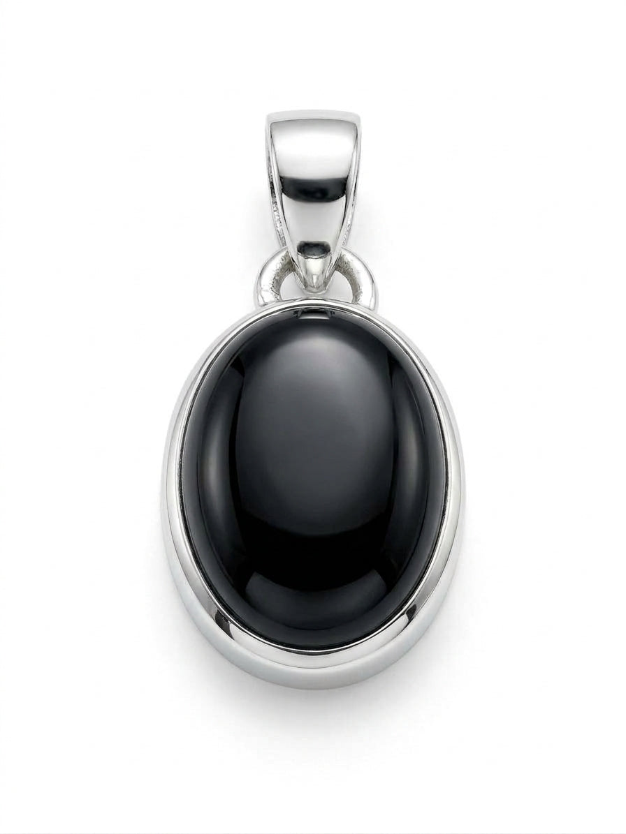 .925 Sterling Silver Gemstone Pendant