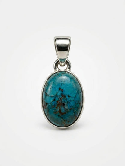 .925 Sterling Silver Gemstone Pendant