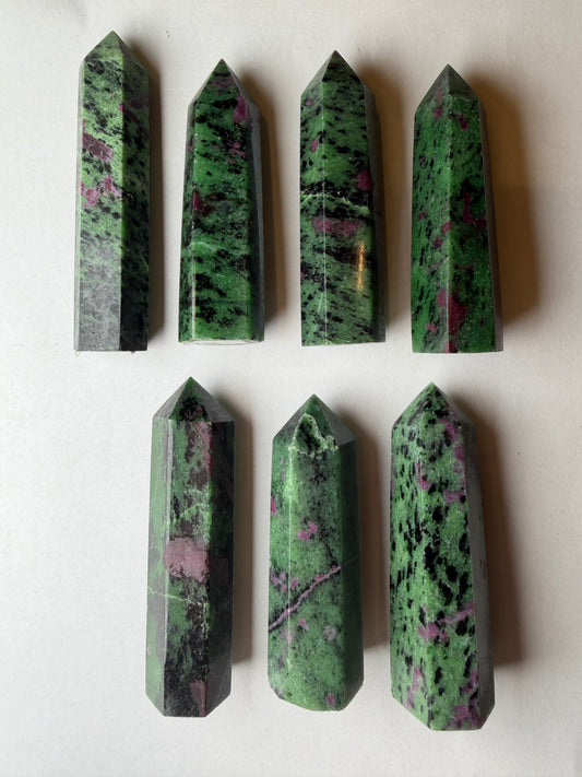 Ruby in Zoisite Tower (Fluorescent)