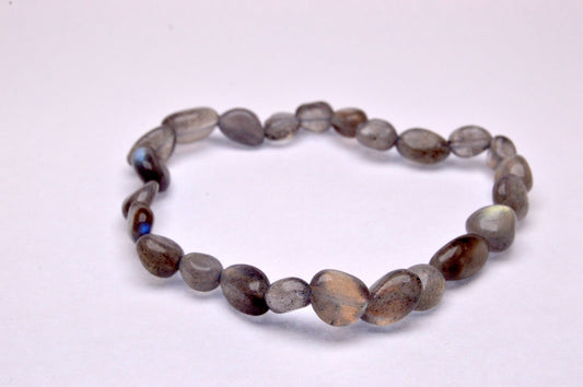 Labradorite Nugget Bracelet