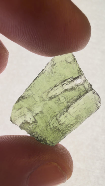 Raw Moldavite Tektite (2.0g)