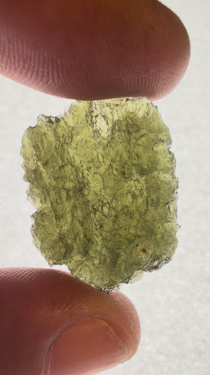 Raw Moldavite Tektite (4.1g)