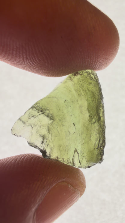 Raw Moldavite Tektite (1.5g)