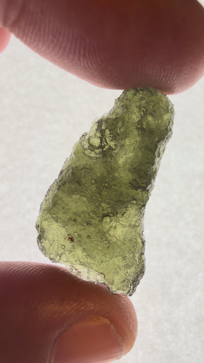 Raw Moldavite Tektite (3.7g)
